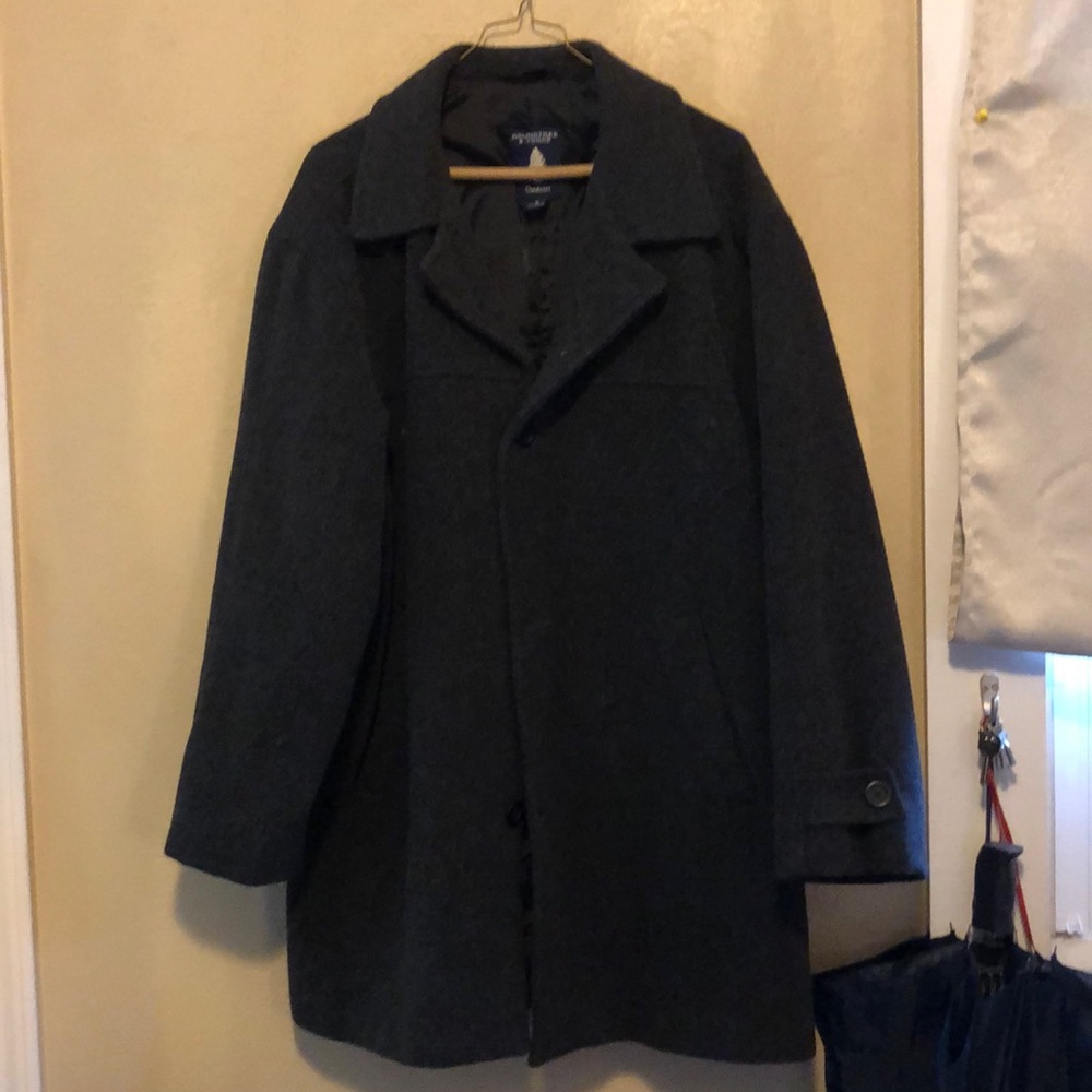 Heavy wool winter coat